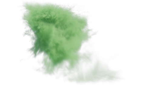 Magic Green Smoke Flight Cloud 1